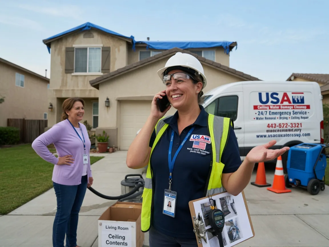 Ceiling Water Damage Restoration Sulphur Springs, IN FAQs